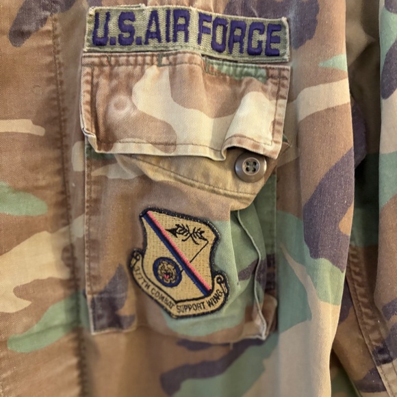 vintage us air Forde BDU utility shirt - Picture 5 of 7